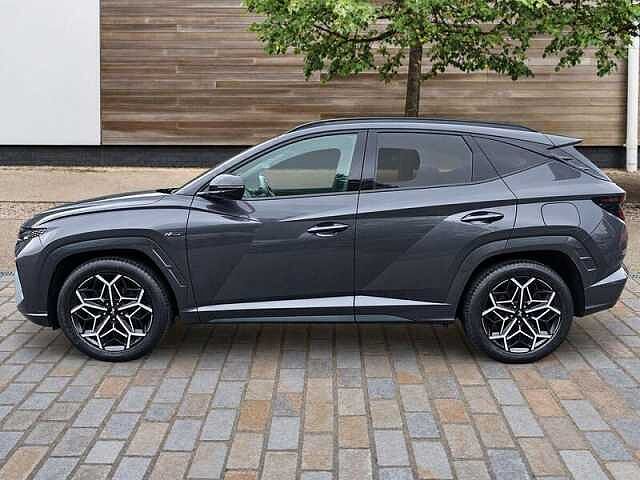 Hyundai TUCSON 1.6 T-GDi N Line S SUV 5dr Petrol Manual Euro 6 (s/s) (150 ps) Dark Knight Grey