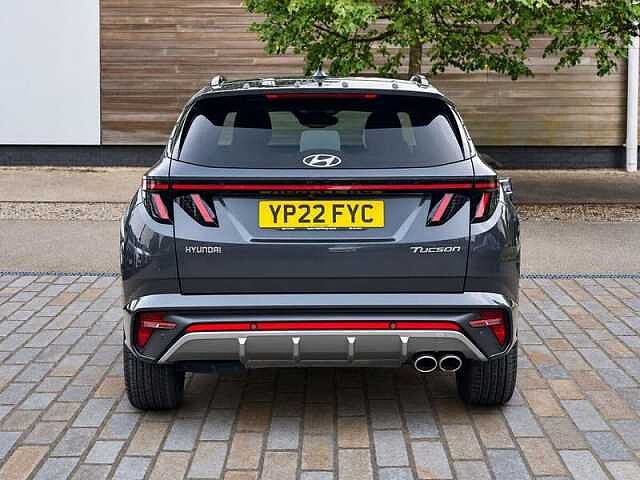 Hyundai TUCSON 1.6 T-GDi N Line S SUV 5dr Petrol Manual Euro 6 (s/s) (150 ps) Dark Knight Grey