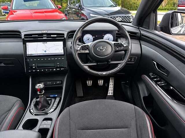 Hyundai TUCSON 1.6 T-GDi N Line S SUV 5dr Petrol Manual Euro 6 (s/s) (150 ps) Dark Knight Grey