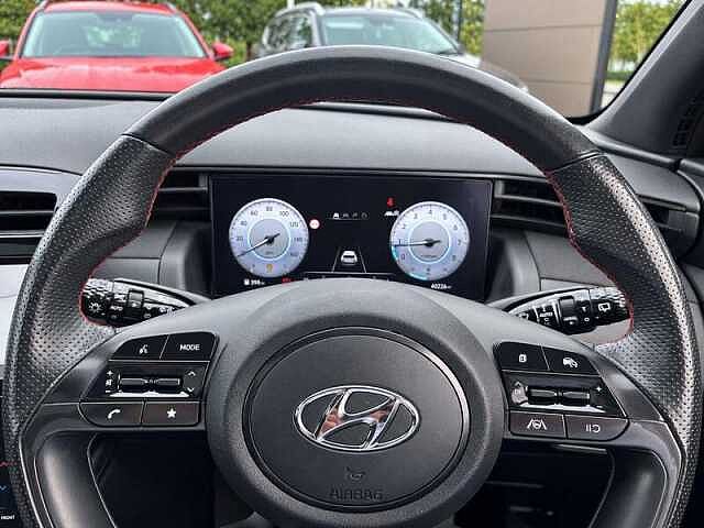Hyundai TUCSON 1.6 T-GDi N Line S SUV 5dr Petrol Manual Euro 6 (s/s) (150 ps) Dark Knight Grey
