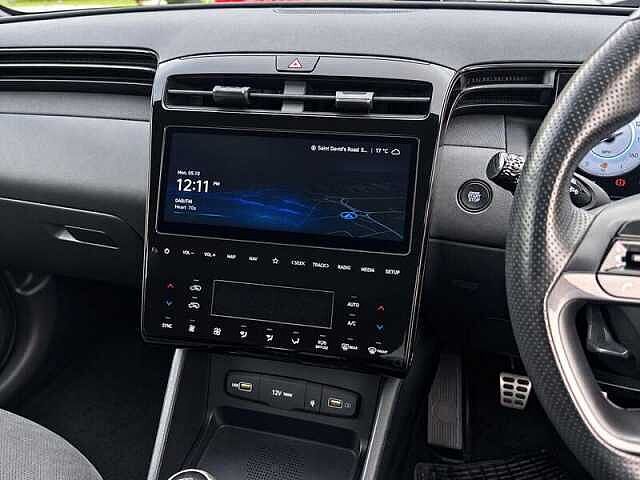 Hyundai TUCSON 1.6 T-GDi N Line S SUV 5dr Petrol Manual Euro 6 (s/s) (150 ps) Dark Knight Grey