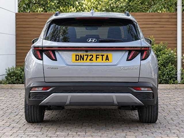 Hyundai TUCSON 1.6 T-GDi MHEV Premium SUV 5dr Petrol Hybrid DCT Euro 6 (s/s) (150 ps) Shimmering Silver