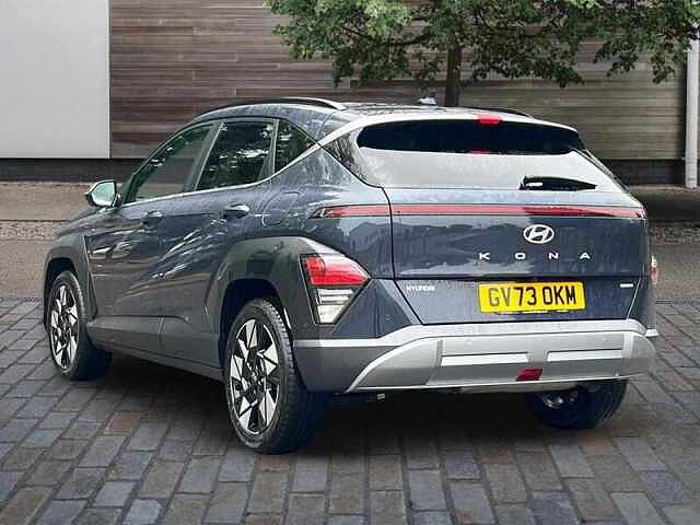 Hyundai KONA 1.6 h-GDi Ultimate SUV 5dr Petrol Hybrid DCT Euro 6 (s/s) (141 ps) Denim Blue