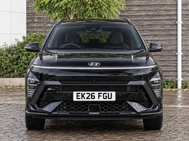 Hyundai KONA 1.6 h-GDi N Line S SUV 5dr Petrol Hybrid DCT Euro 6 (s/s) (138 ps) Abyss Black