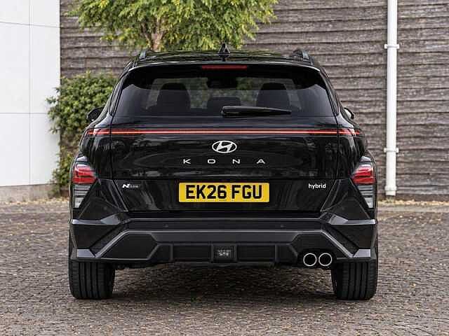 Hyundai KONA 1.6 h-GDi N Line S SUV 5dr Petrol Hybrid DCT Euro 6 (s/s) (138 ps) Abyss Black