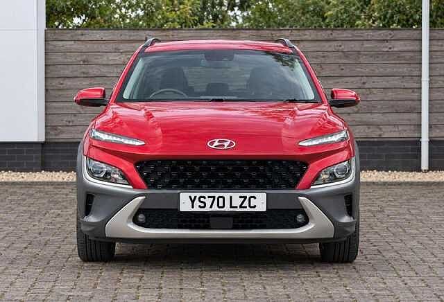 Hyundai KONA 1.0 T-GDi MHEV Premium SUV 5dr Petrol Hybrid Manual Euro 6 (s/s) (120 ps) Pulse Red