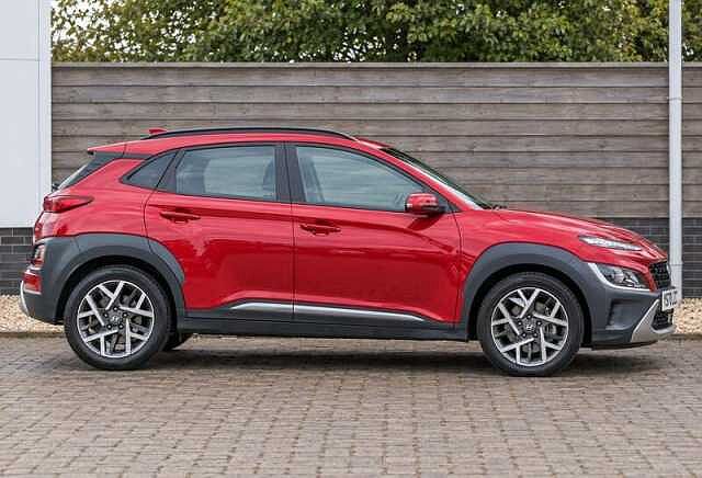 Hyundai KONA 1.0 T-GDi MHEV Premium SUV 5dr Petrol Hybrid Manual Euro 6 (s/s) (120 ps) Pulse Red