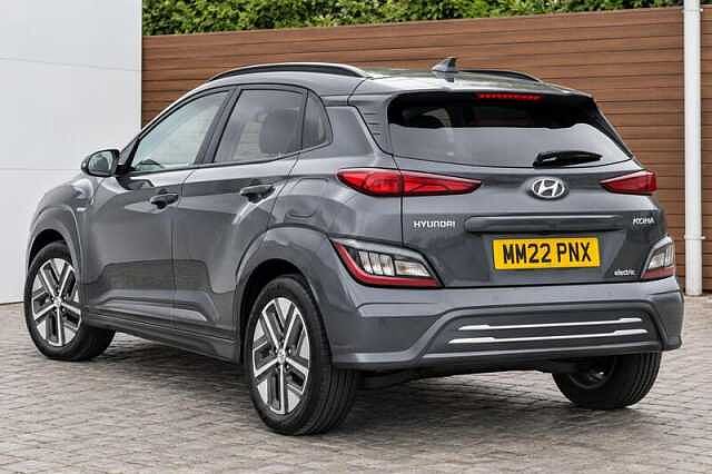 Hyundai KONA 64kWh Premium SUV 5dr Electric Auto (10.5kW Charger) (204 ps) Dark Knight Grey