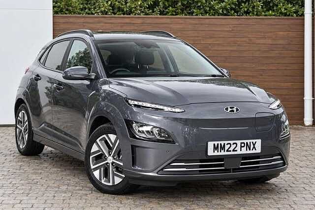 Hyundai KONA 64kWh Premium SUV 5dr Electric Auto (10.5kW Charger) (204 ps) Dark Knight Grey