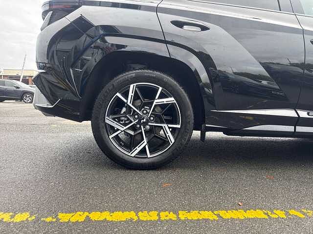 Hyundai TUCSON 1.6T 239 Hybrid N Line Edition 5dr Auto Abyss Black