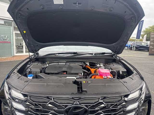 Hyundai TUCSON 1.6T 239 Hybrid N Line Edition 5dr Auto Abyss Black