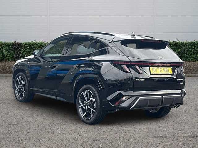 Hyundai TUCSON 1.6T 239 Hybrid N Line Edition 5dr Auto Abyss Black