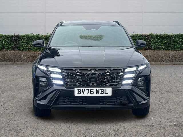 Hyundai TUCSON 1.6T 239 Hybrid N Line Edition 5dr Auto Abyss Black