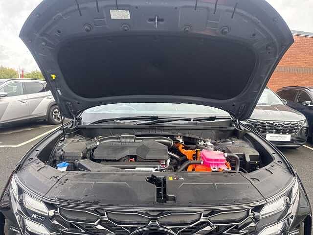 Hyundai TUCSON 1.6T 239 Hybrid N Line Edition 5dr Auto Abyss Black