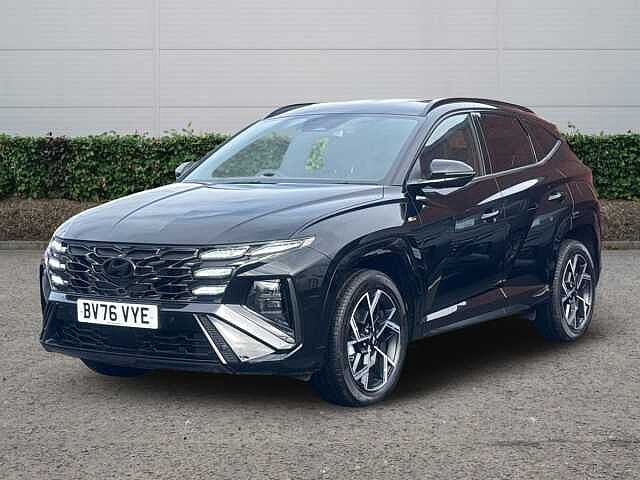 Hyundai TUCSON 1.6T 239 Hybrid N Line Edition 5dr Auto Abyss Black