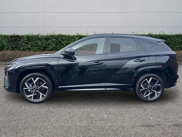 Hyundai TUCSON 1.6T 239 Hybrid N Line Edition 5dr Auto Abyss Black