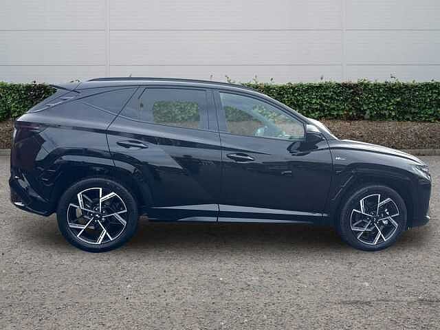 Hyundai TUCSON 1.6T 239 Hybrid N Line Edition 5dr Auto Abyss Black