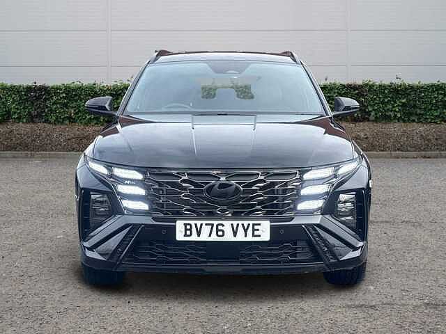 Hyundai TUCSON 1.6T 239 Hybrid N Line Edition 5dr Auto Abyss Black