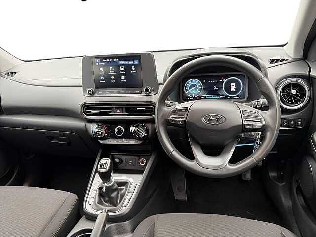 Hyundai KONA 1.0 T-Gdi Mhev Se Connect Suv 5Dr Petrol Hybrid Manual Euro 6 (S/S) (120 Ps) Cyber Grey