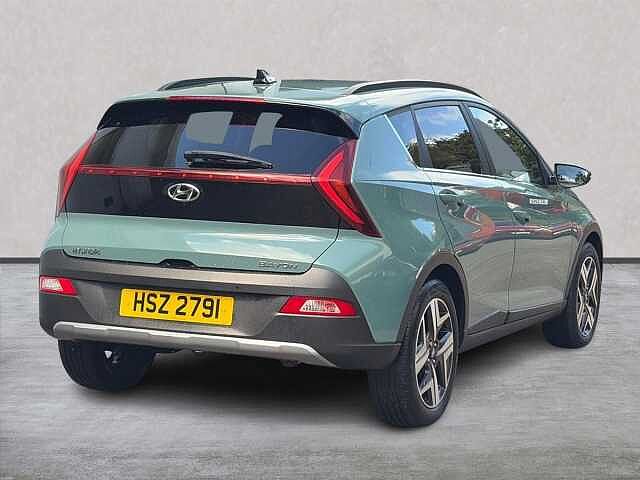 Hyundai BAYON 1.0 T-Gdi Mhev Premium Suv 5Dr Petrol Hybrid Dct Euro 6 (S/S) (100 Ps) Mangrove Green