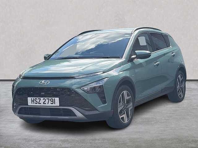 Hyundai BAYON 1.0 T-Gdi Mhev Premium Suv 5Dr Petrol Hybrid Dct Euro 6 (S/S) (100 Ps) Mangrove Green