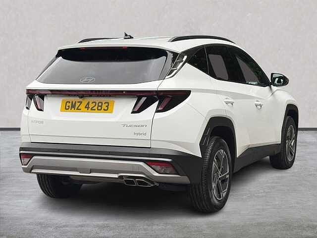 Hyundai TUCSON 1.6 T-Gdi Advance Suv 5Dr Petrol Hybrid Auto Euro 6 (S/S) (215 Ps) Atlas White