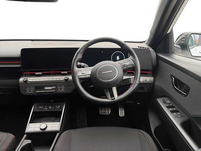 Hyundai KONA 1.6 H-Gdi N Line Suv 5Dr Petrol Hybrid Dct Euro 6 (S/S) (138 Ps) White