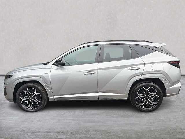 Hyundai TUCSON 1.6 H T-Gdi N Line Suv 5Dr Petrol Hybrid Auto Euro 6 (S/S) (230 Ps) Shimmering Silver