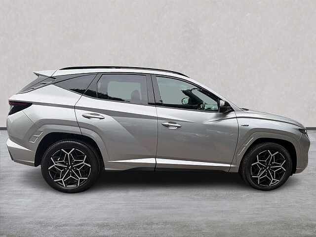 Hyundai TUCSON 1.6 H T-Gdi N Line Suv 5Dr Petrol Hybrid Auto Euro 6 (S/S) (230 Ps) Shimmering Silver