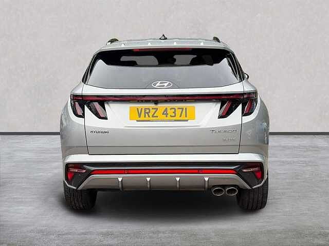 Hyundai TUCSON 1.6 H T-Gdi N Line Suv 5Dr Petrol Hybrid Auto Euro 6 (S/S) (230 Ps) Shimmering Silver