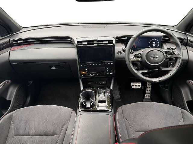 Hyundai TUCSON 1.6 H T-Gdi N Line Suv 5Dr Petrol Hybrid Auto Euro 6 (S/S) (230 Ps) Shimmering Silver