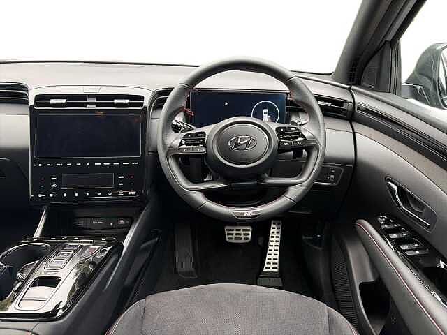 Hyundai TUCSON 1.6 H T-Gdi N Line Suv 5Dr Petrol Hybrid Auto Euro 6 (S/S) (230 Ps) Shimmering Silver