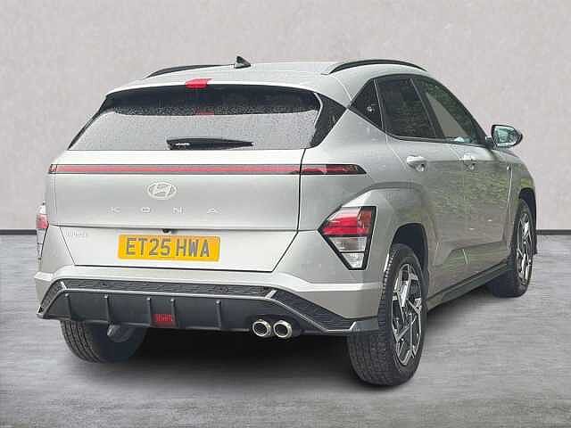 Hyundai KONA 1.6 T-Gdi N Line Suv 5Dr Petrol Manual Euro 6 (S/S) (138 Ps) Shimmering Silver