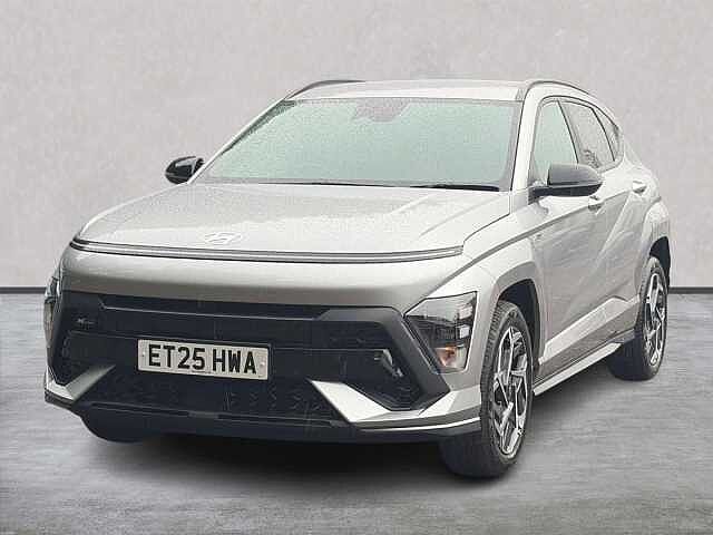 Hyundai KONA 1.6 T-Gdi N Line Suv 5Dr Petrol Manual Euro 6 (S/S) (138 Ps) Shimmering Silver