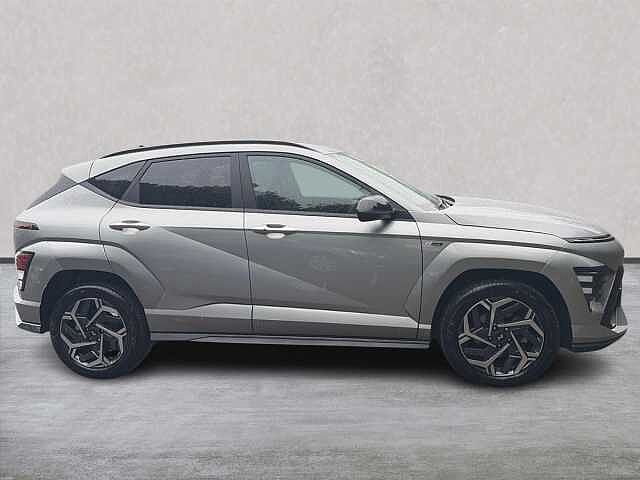 Hyundai KONA 1.6 T-Gdi N Line Suv 5Dr Petrol Manual Euro 6 (S/S) (138 Ps) Shimmering Silver