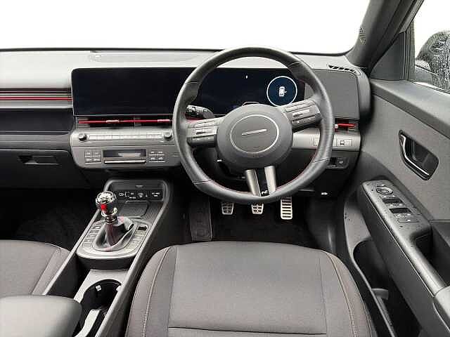 Hyundai KONA 1.6 T-Gdi N Line Suv 5Dr Petrol Manual Euro 6 (S/S) (138 Ps) Shimmering Silver