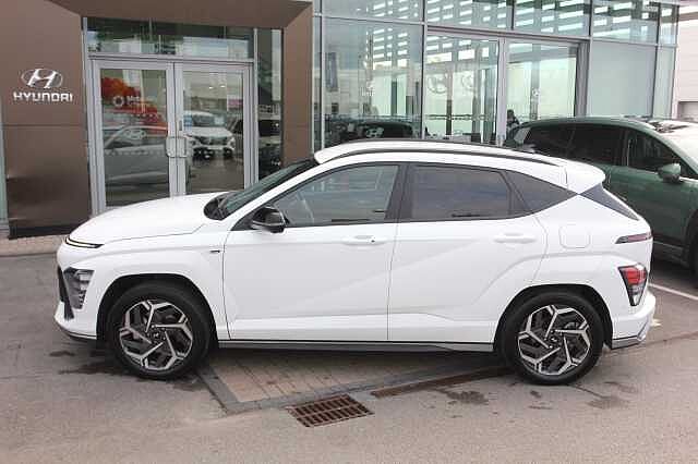 Hyundai KONA 1.6 Hybrid 138 N Line S 5dr DCT White