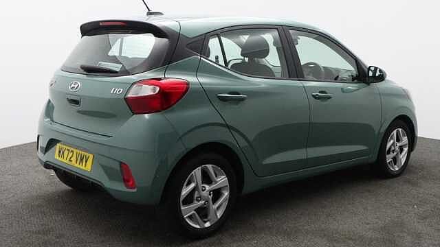 Hyundai I10 1.2 SE Connect Hatchback 5dr Petrol Manual Euro 6 (s/s) (84 ps) Green