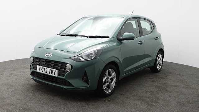 Hyundai I10 1.2 SE Connect Hatchback 5dr Petrol Manual Euro 6 (s/s) (84 ps) Green