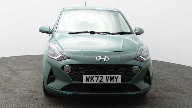 Hyundai I10 1.2 SE Connect Hatchback 5dr Petrol Manual Euro 6 (s/s) (84 ps) Green