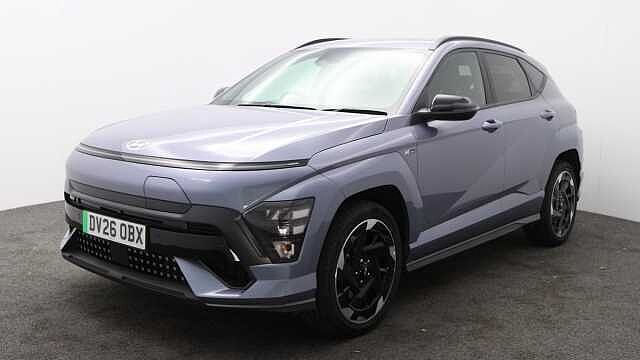 Hyundai KONA 65.4kWh N Line SUV 5dr Electric Auto (218 ps) Blue