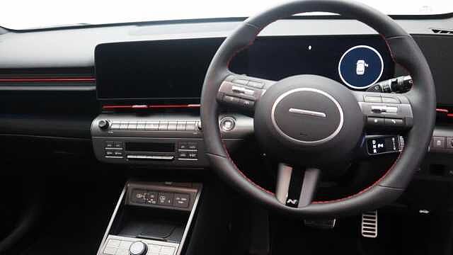 Hyundai KONA 1.6 h-GDi N Line SUV 5dr Petrol Hybrid DCT Euro 6 (s/s) (138 ps) Grey
