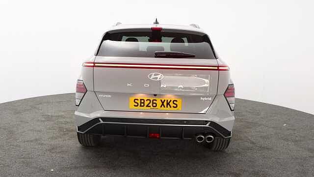 Hyundai KONA 1.6 h-GDi N Line SUV 5dr Petrol Hybrid DCT Euro 6 (s/s) (138 ps) Grey