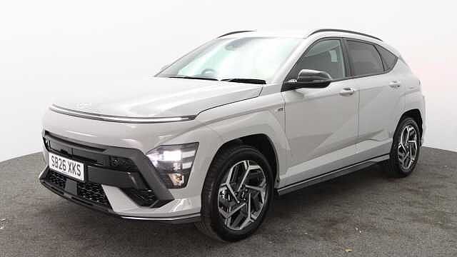 Hyundai KONA 1.6 h-GDi N Line SUV 5dr Petrol Hybrid DCT Euro 6 (s/s) (138 ps) Grey