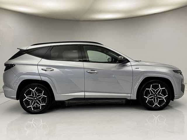 Hyundai TUCSON 1.6 TGDi Hybrid 230 N Line S 5dr 2WD Auto Silver