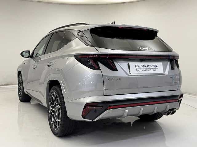 Hyundai TUCSON 1.6 TGDi Hybrid 230 N Line S 5dr 2WD Auto Silver