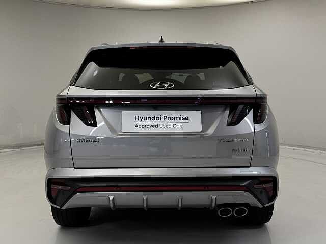 Hyundai TUCSON 1.6 TGDi Hybrid 230 N Line S 5dr 2WD Auto Silver