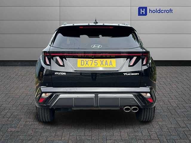 Hyundai TUCSON 1.6T 48V MHD N Line 5dr DCT Black