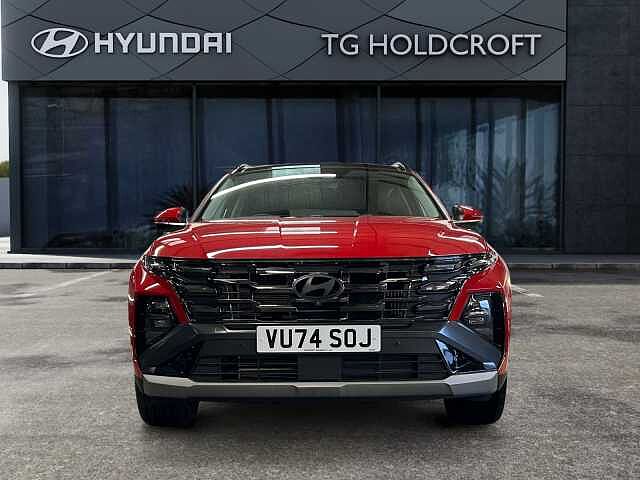 Hyundai TUCSON 1.6T Hybrid Ultimate 5dr Auto Red