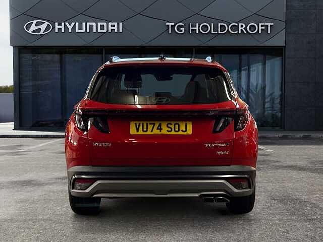 Hyundai TUCSON 1.6T Hybrid Ultimate 5dr Auto Red